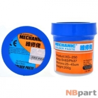 Паяльная паста Mechanic solder paste XG-250 (200g)