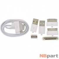 DATA кабель USB Apple Iphone 4 MA591G/C 1m белый