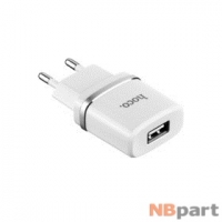 Зарядка USB / 5V / 1A / HOCO C11 Smart белый