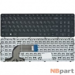 Клавиатура для HP 350 G1 черная с черной рамкой