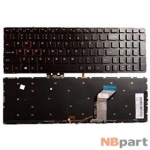 Клавиатура для Lenovo ideapad Y700-15ACZ черная с подсветкой