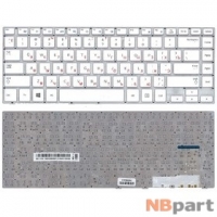 Клавиатура для Samsung NP470R4E белая