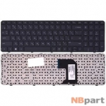 Клавиатура для HP Pavilion g7-2000 черная с черной рамкой