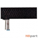 Клавиатура для Asus N551 черная с подсветкой
