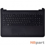 Клавиатура для HP 255 G4 черная (Топкейс черный)