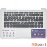 Клавиатура для IRBIS NB105 черная (Топкейс белый)