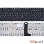 Клавиатура для Asus U56 черная без рамки