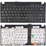 Клавиатура для Asus EEE PC 1015 черная с черной рамкой