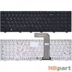 Клавиатура для Dell Inspiron 17R (N7110) черная с черной рамкой