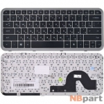Клавиатура для HP Pavilion dm3-1000 черная с серой рамкой
