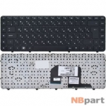 Клавиатура для HP Pavilion dv6-3000 черная с черной рамкой
