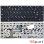 Клавиатура для Lenovo IdeaPad U400 черная без рамки