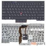Клавиатура для Lenovo ThinkPad T530i черная с черной рамкой (Управление мышью)