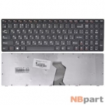 Клавиатура Lenovo G500 черная с черной рамкой