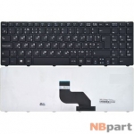 Клавиатура для MSI CX640 (MS-16Y1) черная с черной рамкой