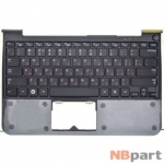 Клавиатура для Samsung NP900X1B черная (Топкейс черный)