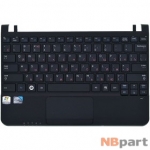 Клавиатура для Samsung NC110 черная (Топкейс черный)