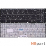Клавиатура для Samsung NP700Z5A черная без рамки