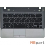 Клавиатура для Samsung NP355V4C (Топкейс серебристый)