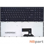 Клавиатура для Sony VAIO VPCEH черная с черной рамкой
