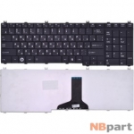 Клавиатура для Toshiba Satellite C650 черная glare