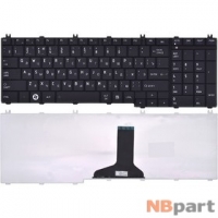 Клавиатура для Toshiba Satellite C650 черная matt