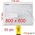 Дисплей 8.0 / шлейф 50 pin 800x480 (137x179mm) 3mm / TM080SDH01 / Провод на подсветку