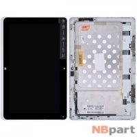 Модуль (дисплей + тачскрин) для Acer Iconia Tab W510 черный с рамкой