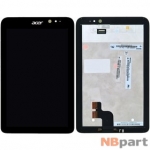Модуль (дисплей + тачскрин) для Acer Iconia Tab W4-820 черный без рамки