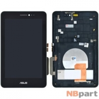 Модуль (дисплей + тачскрин) для ASUS Fonepad 7 Single SIM (ME175CG) K00Z черный с рамкой