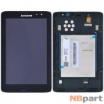 Модуль (дисплей + тачскрин) для Lenovo IdeaTab A8-50 (A5500) черный с рамкой