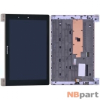 Модуль (дисплей + тачскрин) для Lenovo YOGA Tablet 10 HD+ (B8080) черный B101UAN01.E