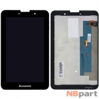 Модуль (дисплей + тачскрин) для Lenovo IdeaTab A3000 черный без рамки Q070LRE-LA1