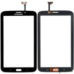 Тачскрин для Samsung Galaxy Tab 3 P3200 (GT-P3200) 3G черный (С отверстием под динамик)