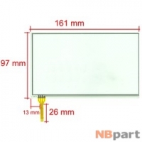 Тачскрин 7.0 4 pin (97x161mm) A2286E-G