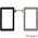 Тачскрин 7.0 12 pin (111x186mm) FPC-TP070072(DR1334)-00 KDX черный