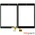 Тачскрин 7.8 6 pin (134x195mm) F0735 KDX черный