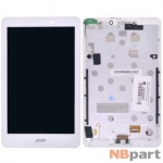 Модуль (дисплей + тачскрин) для Acer Iconia Tab 8 (A1-840) белый