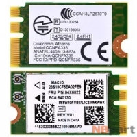 Модуль Wi-Fi 802.11b/g/n Mini PCI-E (HMC) - QCNFA335 (FCC ID:PPD-QCNFA335) Lenovo B50-30