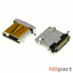 Разъем системный Micro USB - Meizu MX2 M040 M045 (оригинал) / MC-325