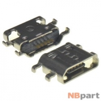 Разъем системный Micro USB - Meizu M1 note (оригинал) / MC-408
