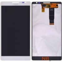 Модуль (дисплей + тачскрин) для Huawei Ascend Mate (MT1-U06) белый