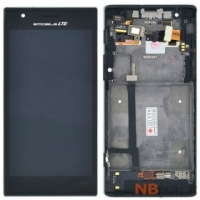 Модуль (дисплей + тачскрин) для Huawei Ascend P2 HB5Y1HV черный