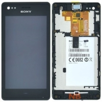 Модуль (дисплей + тачскрин) для Sony Xperia M Dual (C2005) черный