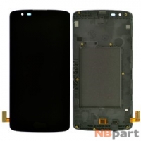 Модуль (дисплей + тачскрин) LG K8 K350E черный