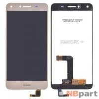 Модуль (дисплей + тачскрин) для Huawei Honor 5a (LYO-L21) золото
