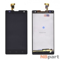 Модуль (дисплей + тачскрин) для Huawei Honor 3C (H30-L01) черный