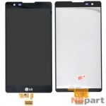 Модуль (дисплей + тачскрин) для LG X power K220DS черный