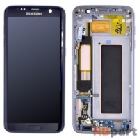 Модуль (дисплей + тачскрин) для Samsung Galaxy S7 edge (SM-G935FD) с рамкой черный