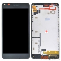 Модуль (дисплей + тачскрин) для Microsoft Lumia 640 DUAL SIM RM-1077 черный